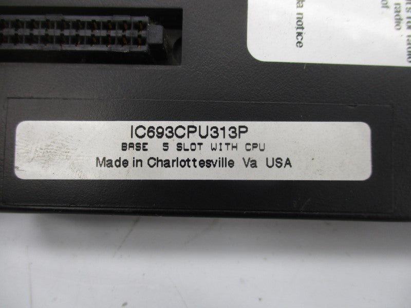 FANUC IC693CPU313P UNMP