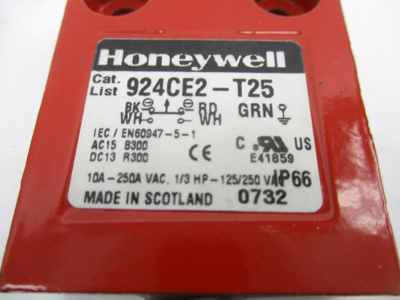 HONEYWELL 924CE2-T25 125/250VAC 10-250A NSNP