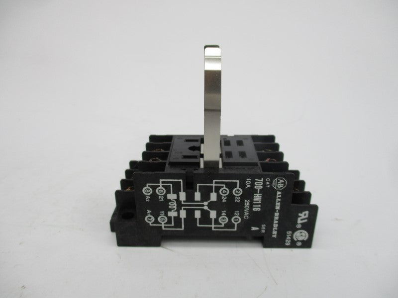 ALLEN BRADLEY 700-HN116 SER. A 250VAC 10A (BK/YL) NSMP