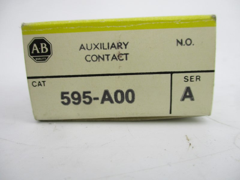 ALLEN BRADLEY 595-A00 SER. A (BK/GD) NSMP