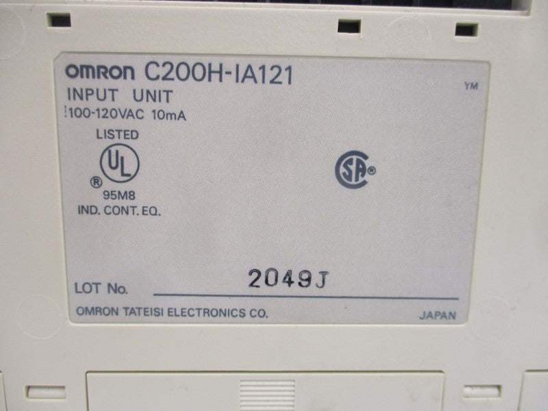 OMRON C200H-IA121 100-120VAC UNMP