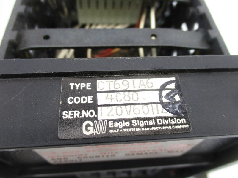 EAGLE SIGNAL CT691A6 120V UNMP