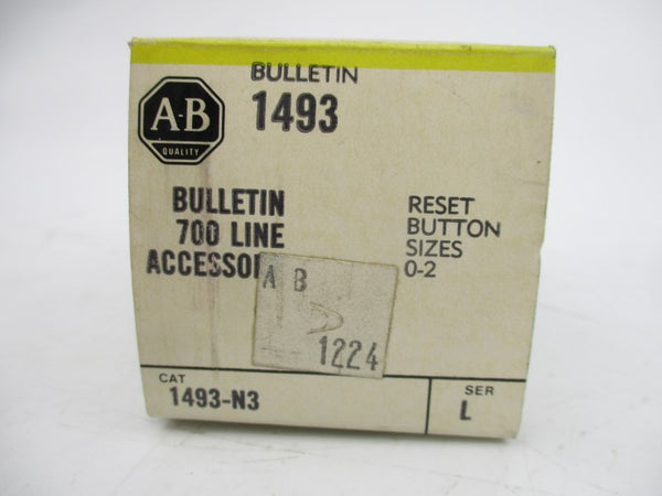 ALLEN BRADLEY 1493-N3 SER. L (BK/GD) NSMP