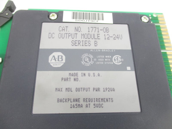 ALLEN BRADLEY 1771-OB SER. B 12-24VDC NSNP