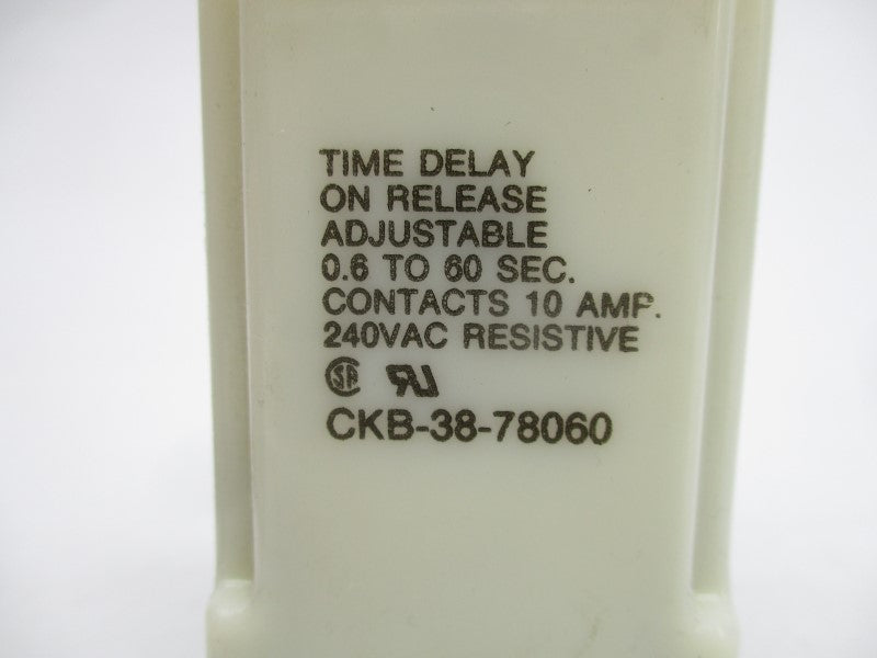 POTTER&BRUMFIELD CKB-38-78060 120VAC 10A 0.6-60S NSNP