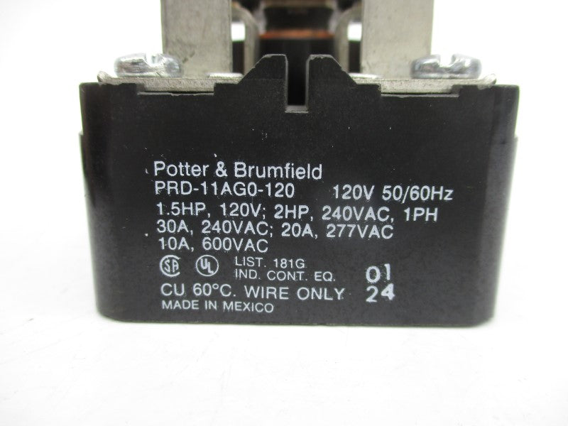 POTTER&BRUMFIELD PRD-11AG0-120 120V 30A NSNP