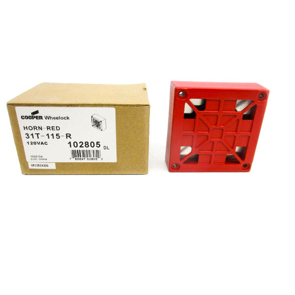 WHEELOCK 31T-115-R 120VAC NSMP