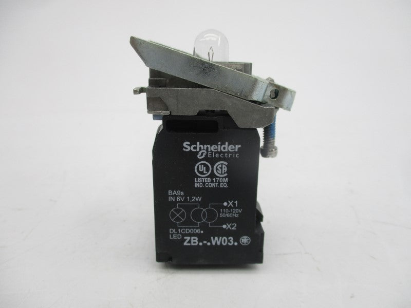 SCHNEIDER ELECTRIC ZB4BW031 120V NSMP