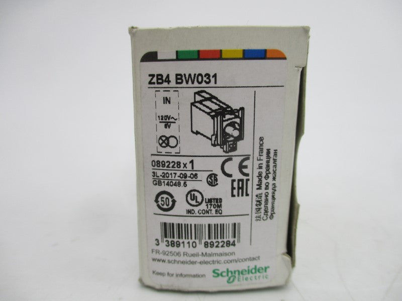 SCHNEIDER ELECTRIC ZB4BW031 120V NSMP