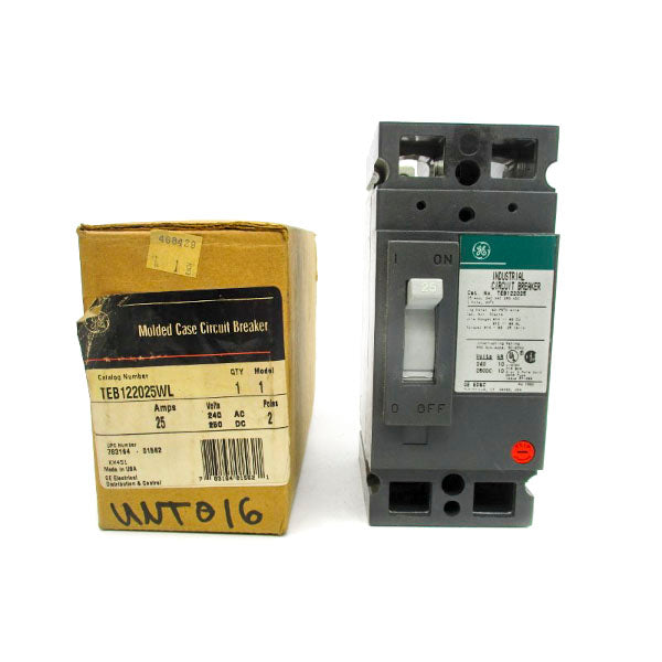 GENERAL ELECTRIC TEB122025WL 240VAC 25A NSMP