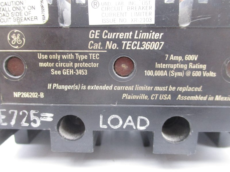 GENERAL ELECTRIC TECL36007 600V 7A UNMP