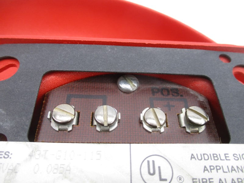 WHEELOCK 43T-G10-115 115VAC 0.085A (AS PICTURED) NSNP
