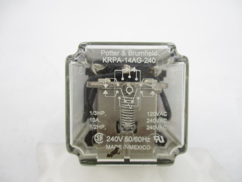 POTTER&BRUMFIELD KRPA-14AG-240 240VAC 10A NSNP