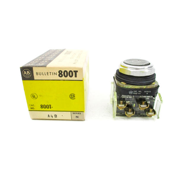 ALLEN BRADLEY 800T-A4B SER. N 600VAC (BK/YL) NSMP