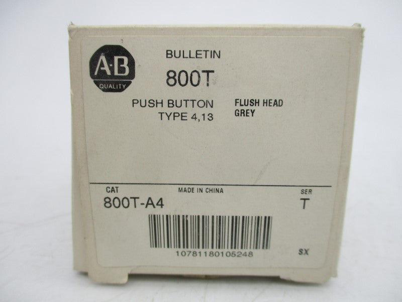ALLEN BRADLEY 800T-A4 SER. T (WH) NSMP
