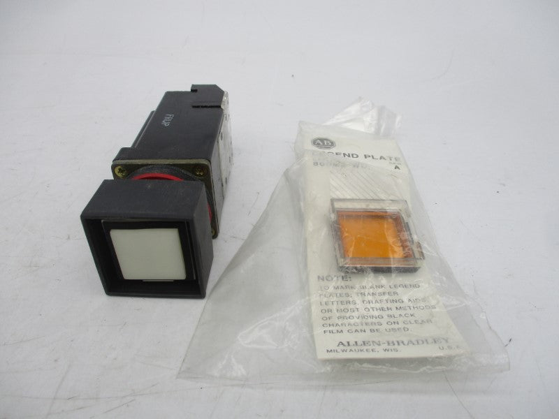 ALLEN BRADLEY 800MB-CPBL16AAS SER. A 120V (GY/BL) NSMP