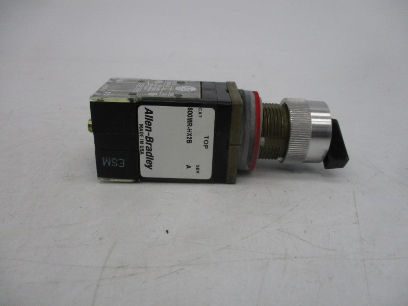 ALLEN BRADLEY 800MR-HH2BB SER. C 300VAC (GY/BL) NSMP