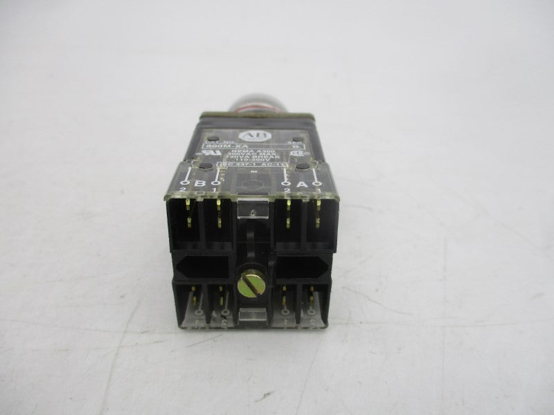 ALLEN BRADLEY 800MR-HH2BB SER. C 300VAC (GY/BL) NSMP