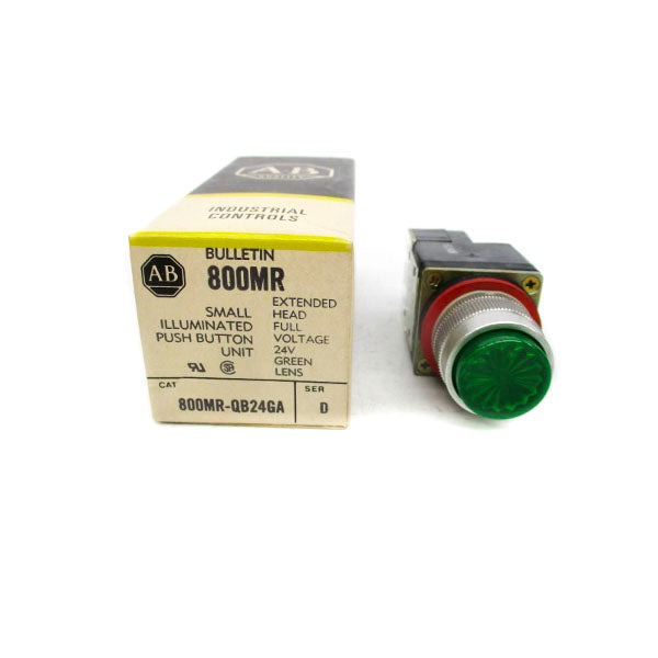 ALLEN BRADLEY 800MR-QB24GA SER. D 24V (BK/YL) NSMP