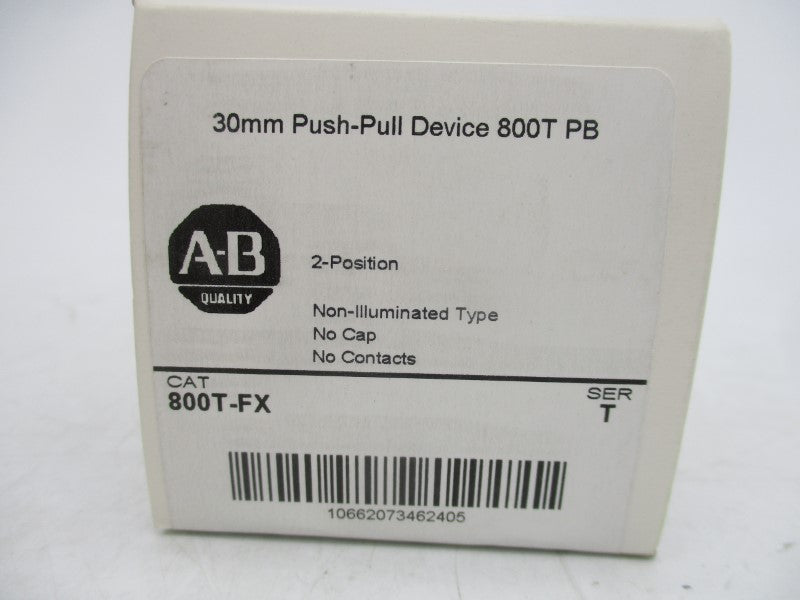 ALLEN BRADLEY 800T-FX SER. T (WH) NSFS