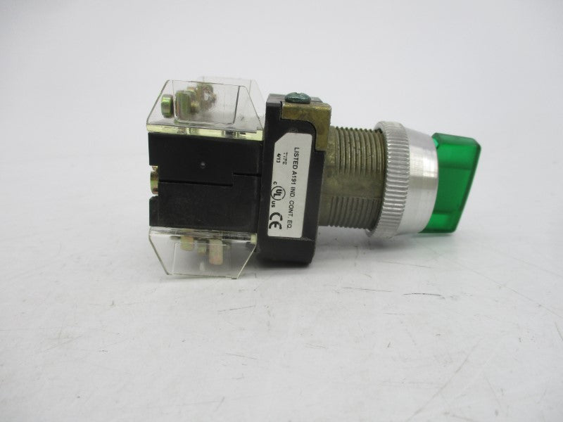 ALLEN BRADLEY 800T-24HGH2KB6AX SER. U 24V (WH) NSMP