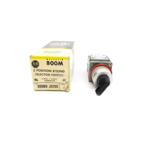 ALLEN BRADLEY 800MR-JH2BB SER. C (BK/YL) NSMP
