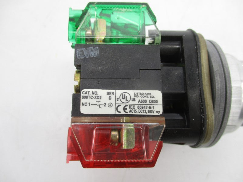 ALLEN BRADLEY 800TC-KE2DEXX SER. T (WH) NSMP