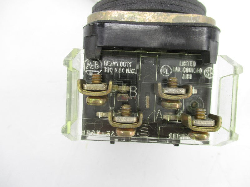 ALLEN BRADLEY 800T-A9B SER. N (BK/YL) NSMP
