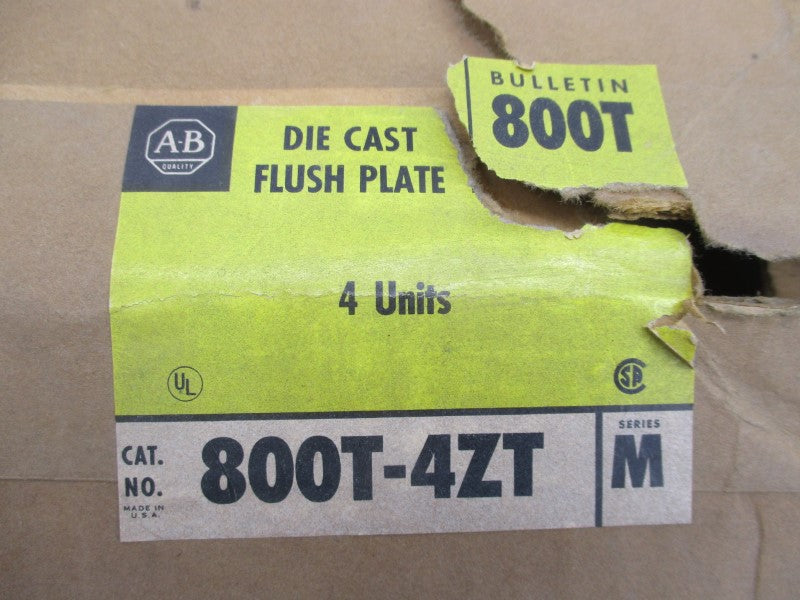 ALLEN BRADLEY 800T-4ZT SER. M (BR/YL) NSMP