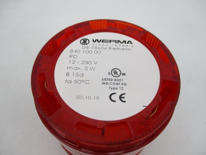 WERMA 84010000 12-230V UNMP