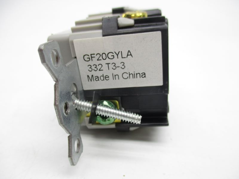 RECEPTACLE GF20GYLA 20A NSNP