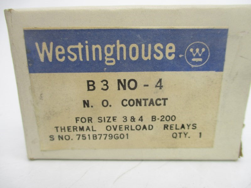 WESTINGHOUSE B3NO-4 NSMP