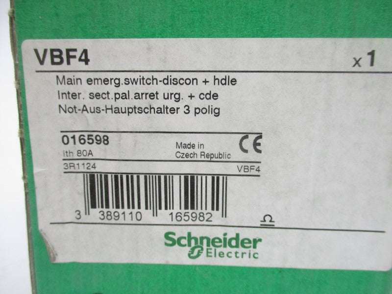 SCHNEIDER ELECTRIC VBF4 690V 80A NSMP