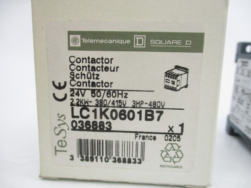 TELEMECANIQUE LC1K0601B7 24V NSMP