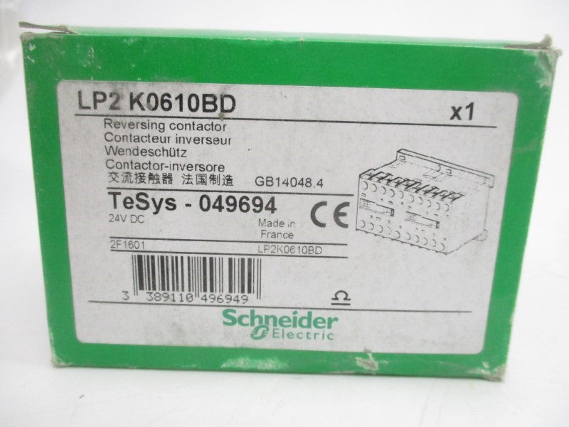 SCHNEIDER ELECTRIC LP2K0610BD 24VDC NSMP