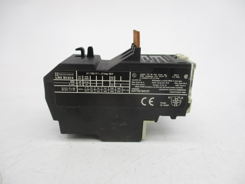TELEMECANIQUE LR2D1514 600V 7-10A NSMP