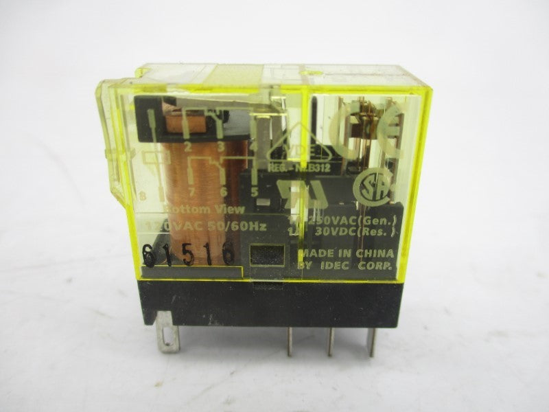 IDEC RJ22S-C-A120 12VAC NSNP