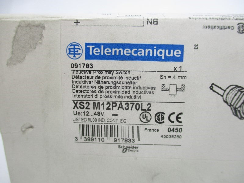 TELEMECANIQUE XS2M12PA370L2 12-48V NSMP