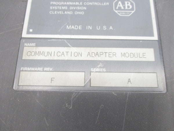 ALLEN BRADLEY 1771-KA SER. A F/W F UNMP