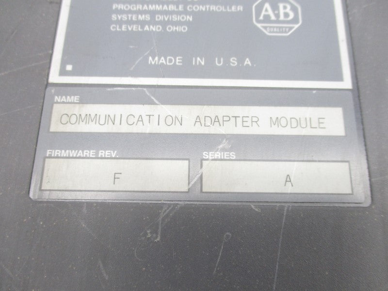 ALLEN BRADLEY 1771-KA SER. A F/W F UNMP