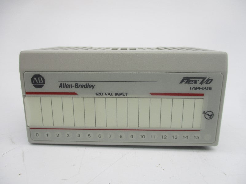 ALLEN BRADLEY 1794-IA16 SER. A 120VAC REV. B01 NSMP