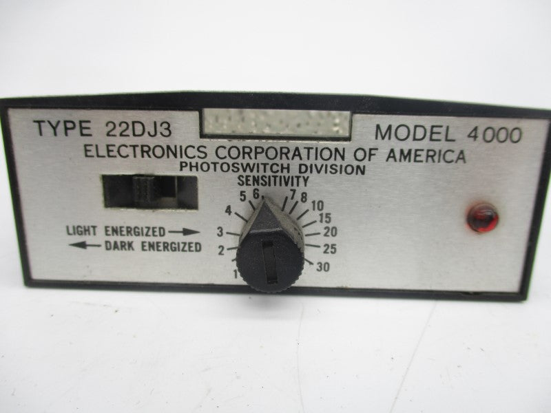 ELECTRONICS CORPORATION 22DJ3 4000 UNMP