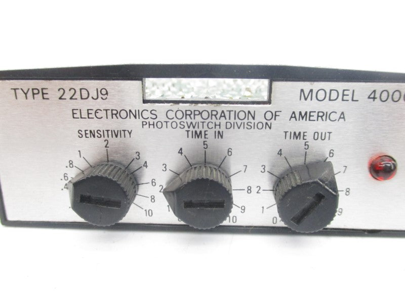 ELECTRONICS CORPORATION 22DJ9 4000 UNMP