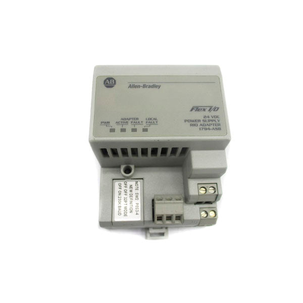ALLEN BRADLEY 1794-ASB SER. E F/W E 24VDC REV. A01 NSNP