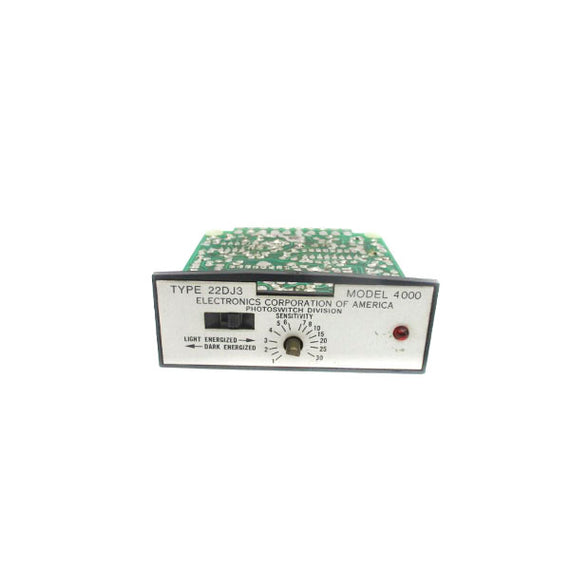 ELECTRONICS CORPORATION 22DJ3 4000 UNMP