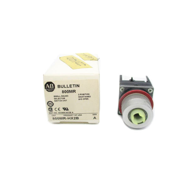 ALLEN BRADLEY 800MR-HX2B SER. A (NO SWITCH) (WH) NSMP