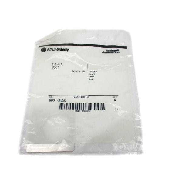 ALLEN BRADLEY 800T-X550 SER. A NSMP