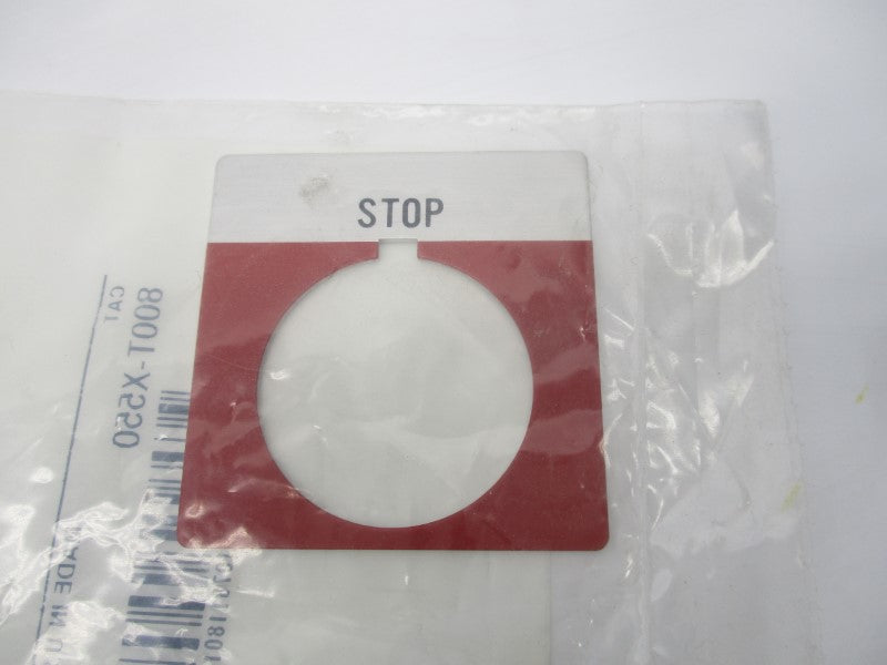 ALLEN BRADLEY 800T-X550 SER. A NSMP