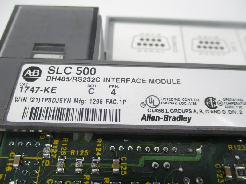 ALLEN BRADLEY 1747-KE SER. C F/W 4 UNMP