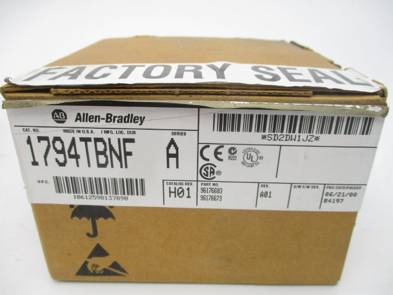ALLEN BRADLEY 1794-TBNF SER. A 230VAC 10A REV. A01 NSMP